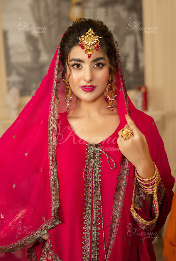 ROOHI KARMA- RaspBerry Pink