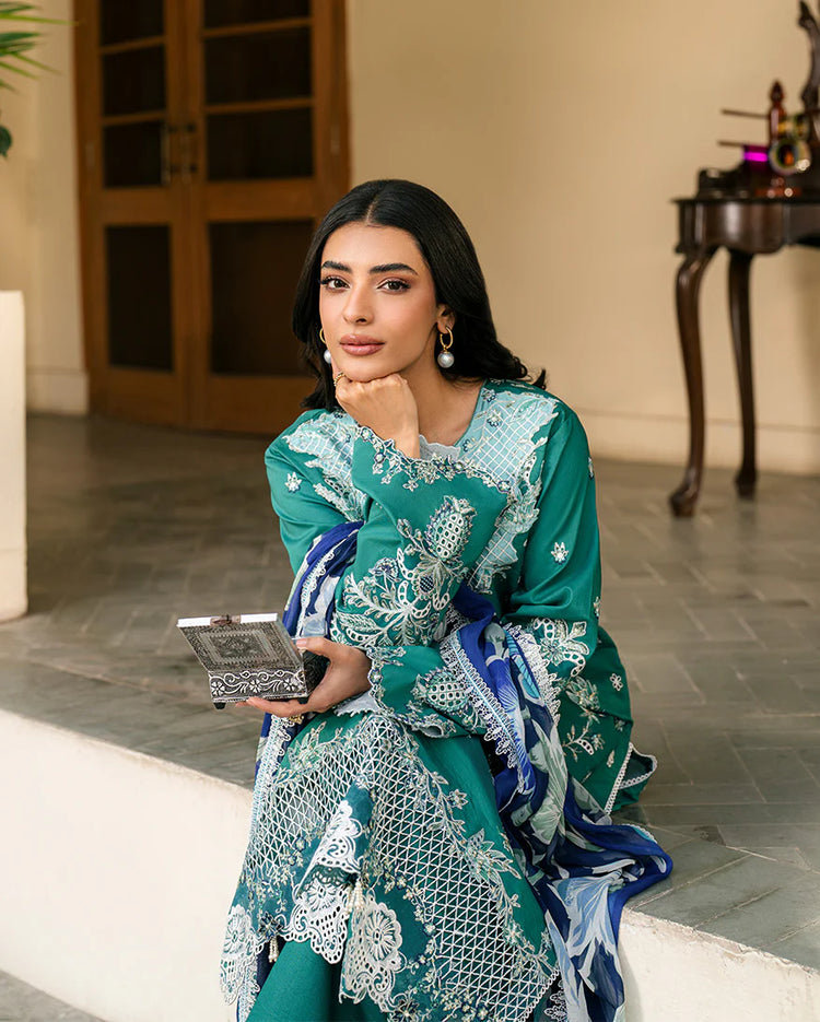 AASHIYANA BY ROHEENAZ UN-STITCHED 3PC | Abeer