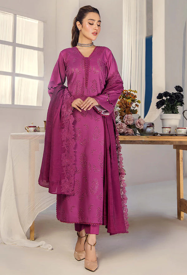 BAHARAN BY HUMDUM PREMIUM LAWN'25-D-10