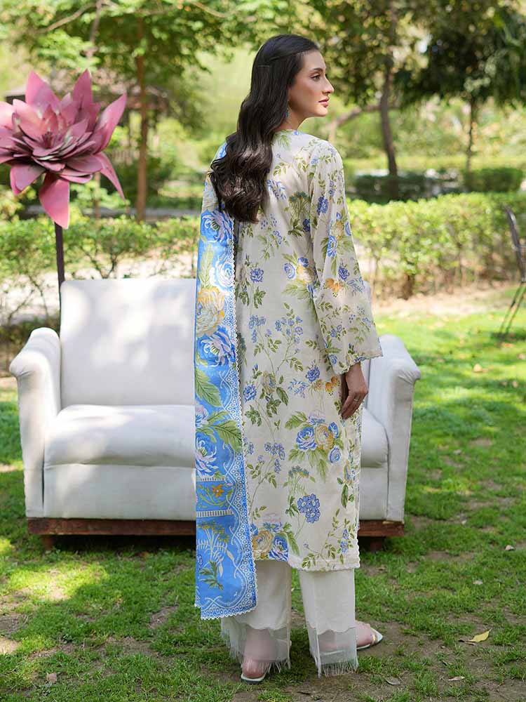 TWINKLING 3-Piece Unstitched Digital Printed Lawn Suit