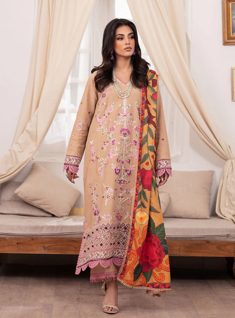 MERAKI BY ROHEENAZ FALL WINTER UN-STITCHED 3PC-BLAIR