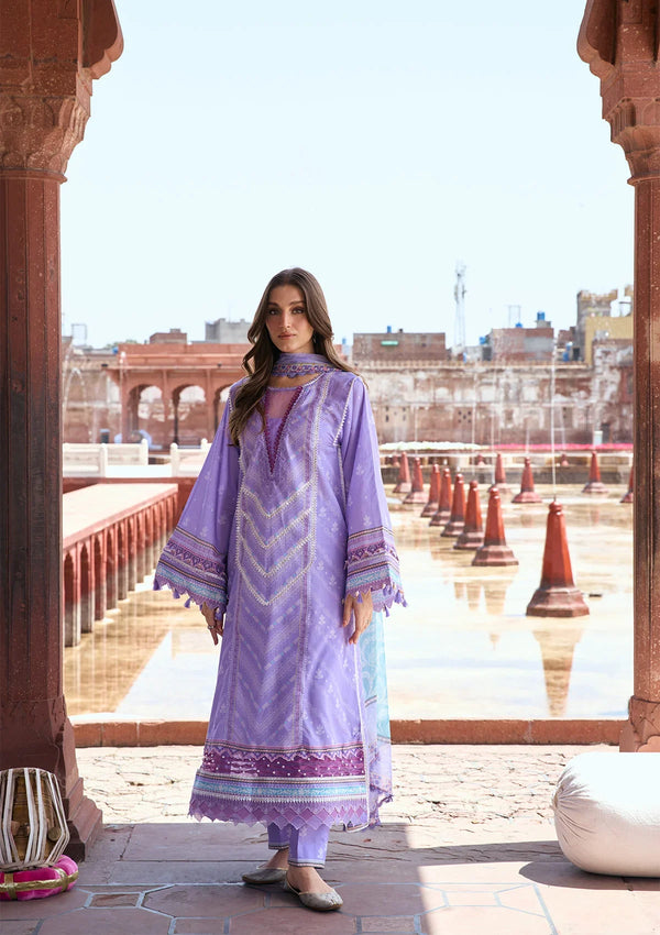 Aangan-Print Chiffon'26 By Kahf - KPS-6A NAJAM