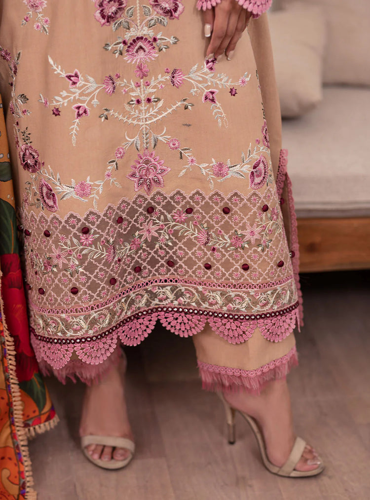 MERAKI BY ROHEENAZ FALL WINTER UN-STITCHED 3PC-BLAIR
