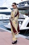 SUNSHINE BLOOM BY ALZOHAIB UN-STITCHED 3PC | D-10