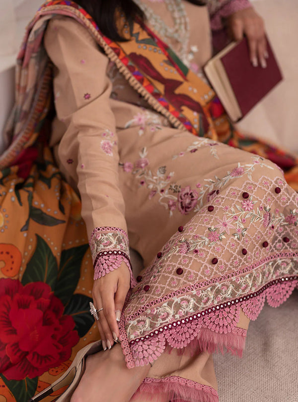 MERAKI BY ROHEENAZ FALL WINTER UN-STITCHED 3PC-BLAIR