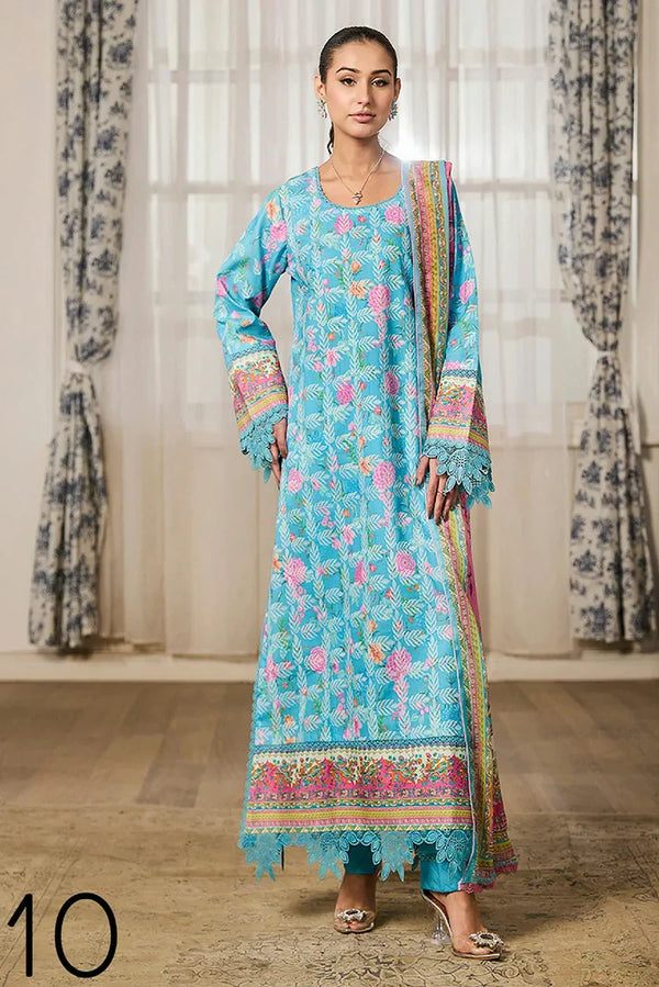 RAHA Summer Premium Chikankari Prints 11