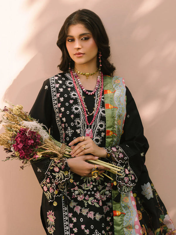DAHLIA BY MAHNUR LUXURY LAWN STITCHED/D-7B