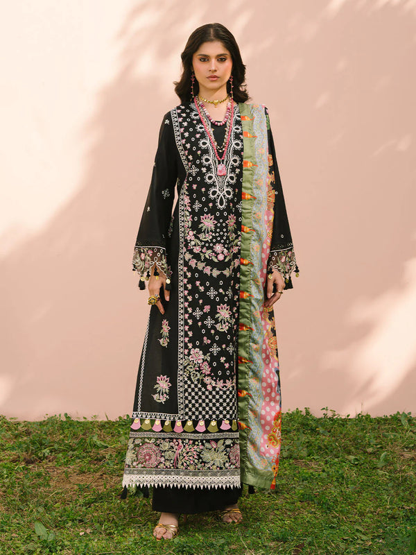DAHLIA BY MAHNUR LUXURY LAWN STITCHED/D-7B