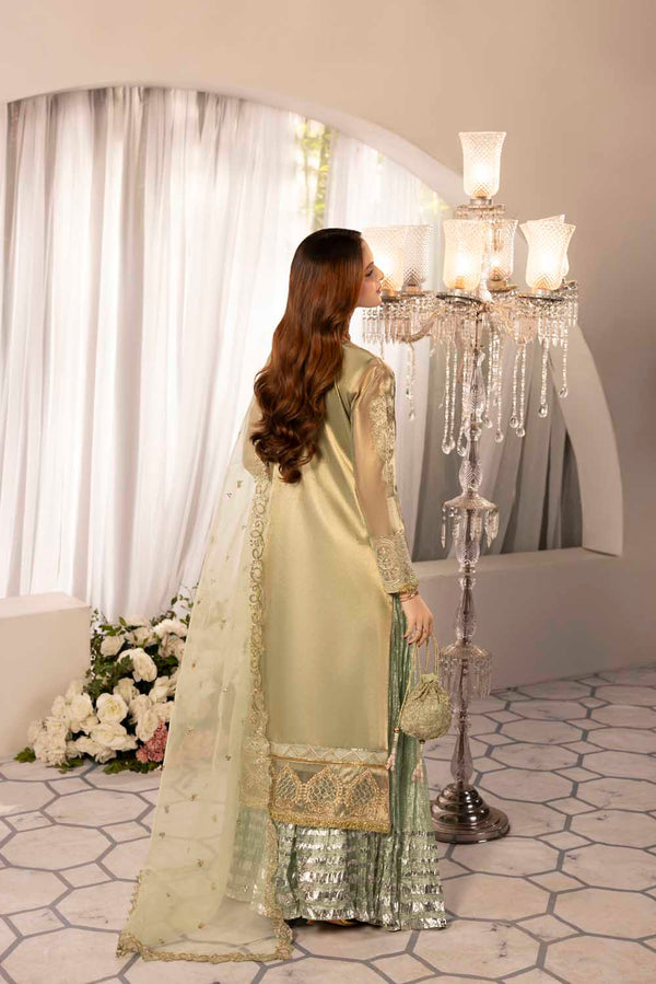 ZARDOZI NIKAH- 11 SAGE GREEN