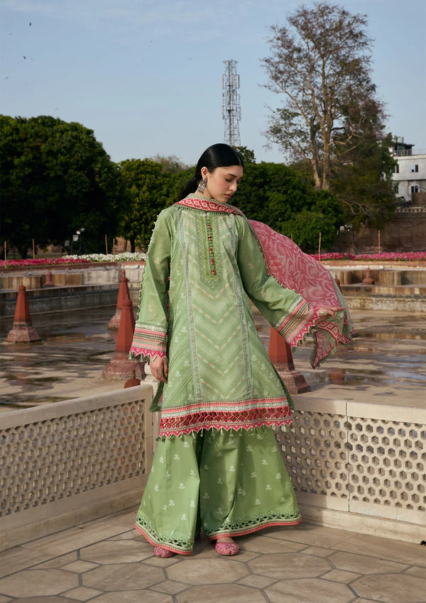 Aangan-Print Chiffon'26 By Kahf - KPS-6B GUL-BAHAR
