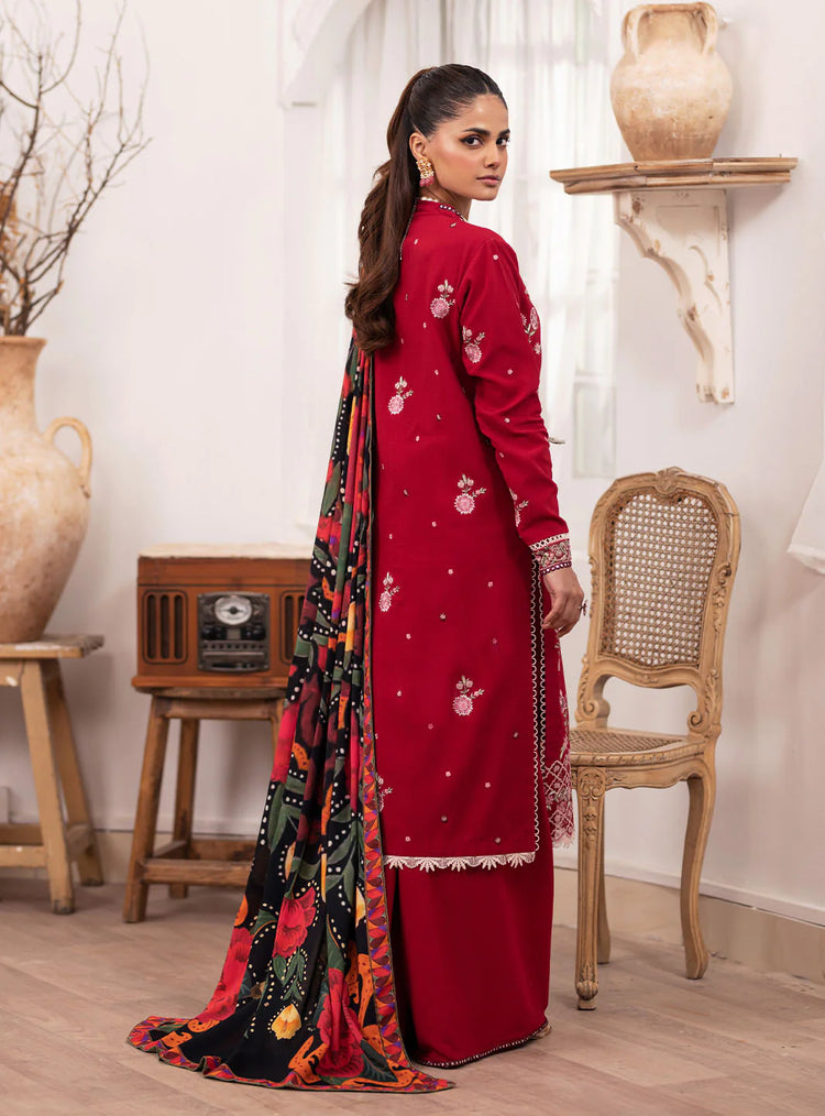 MERAKI BY ROHEENAZ FALL WINTER UN-STITCHED 3PC-ELARA