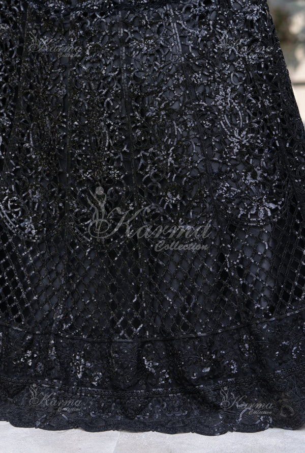 KARMA DIYAR E DIL - CHARCOAL - F-451