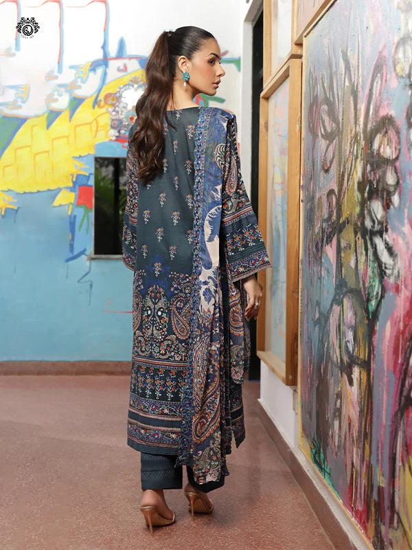 Akira By Gulljee Printed Embroidered Lawn Collection - D12