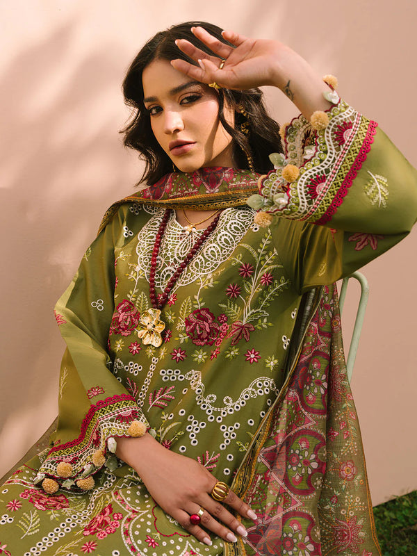 DAHLIA BY MAHNUR LUXURY LAWN STITCHED/D-8