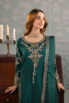 ZARDOZI SILK- EMERALD