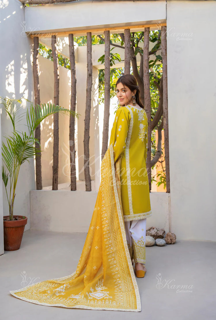 JAFA BY KARMA STITCHED {KC-1441 MUSTARD YELLOW}