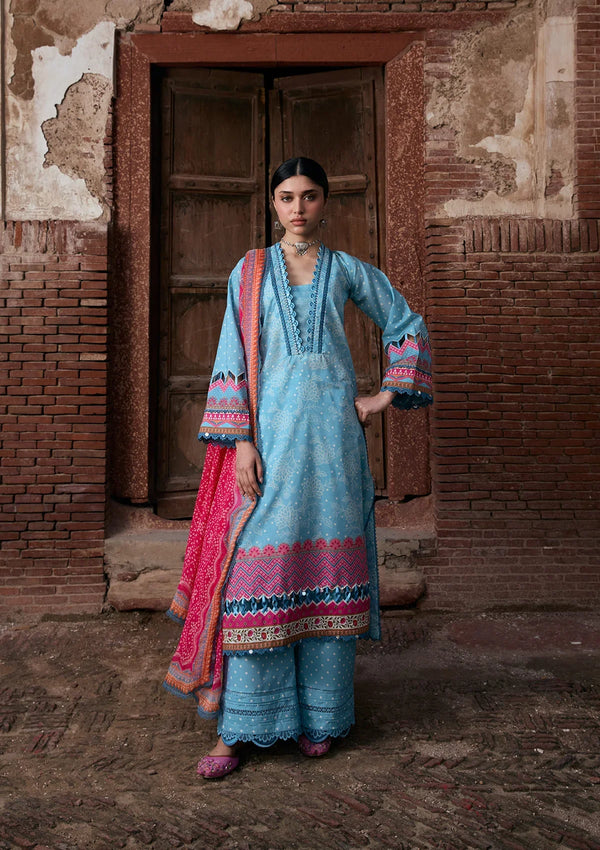 Aangan-Print Chiffon'26 By Kahf - KPS-7B SHABNAM