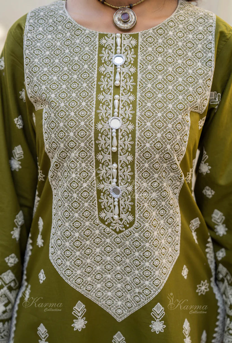 JAFA BY KARMA STITCHED {KC-1441 OLIVE}