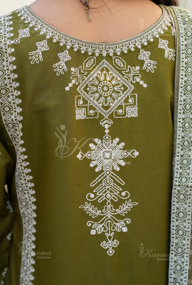 JAFA BY KARMA STITCHED {KC-1441 OLIVE}