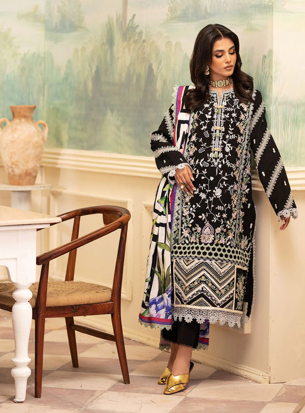 MERAKI BY ROHEENAZ FALL WINTER UN-STITCHED 3PC-ROWAN