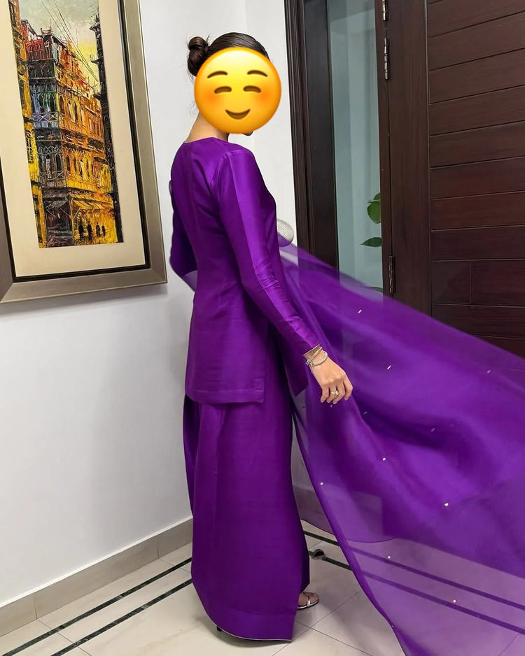 AIZAH PREMIUM PRET / PURPLE -05