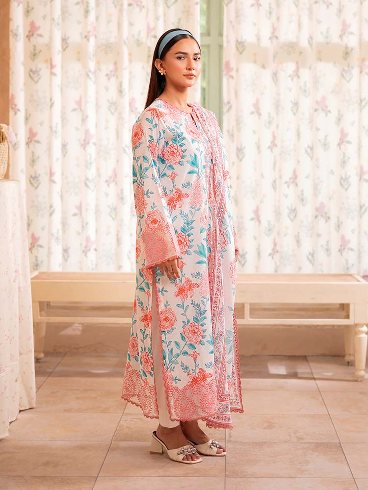 SAYA BY BRENISH UN-STITCHED LAWN | D-10