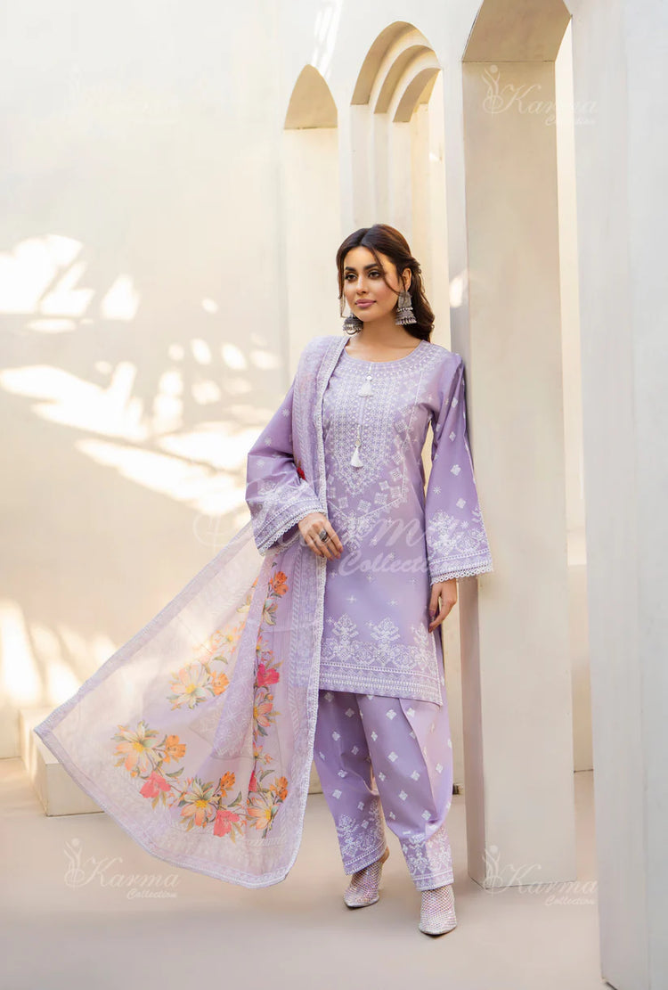 JAFA BY KARMA STITCHED {KC-1444 MAUVE}
