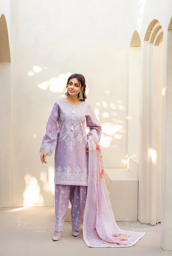 JAFA BY KARMA STITCHED {KC-1444 MAUVE}