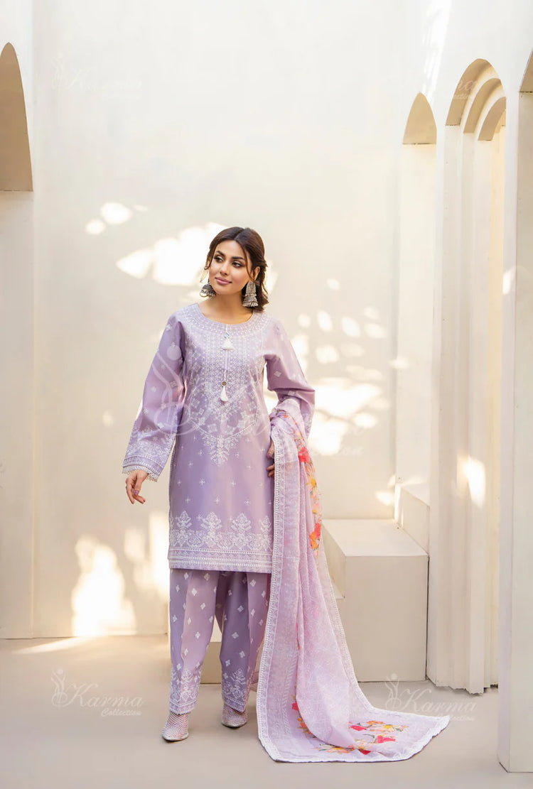 JAFA BY KARMA STITCHED {KC-1444 MAUVE}