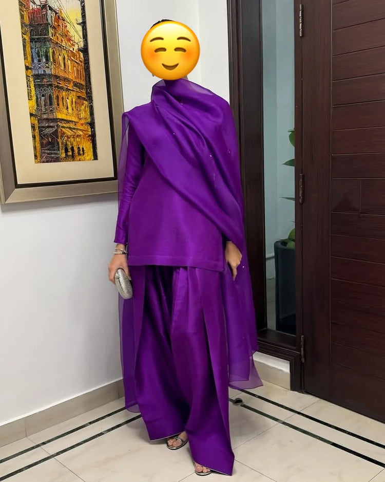 AIZAH PREMIUM PRET / PURPLE -05