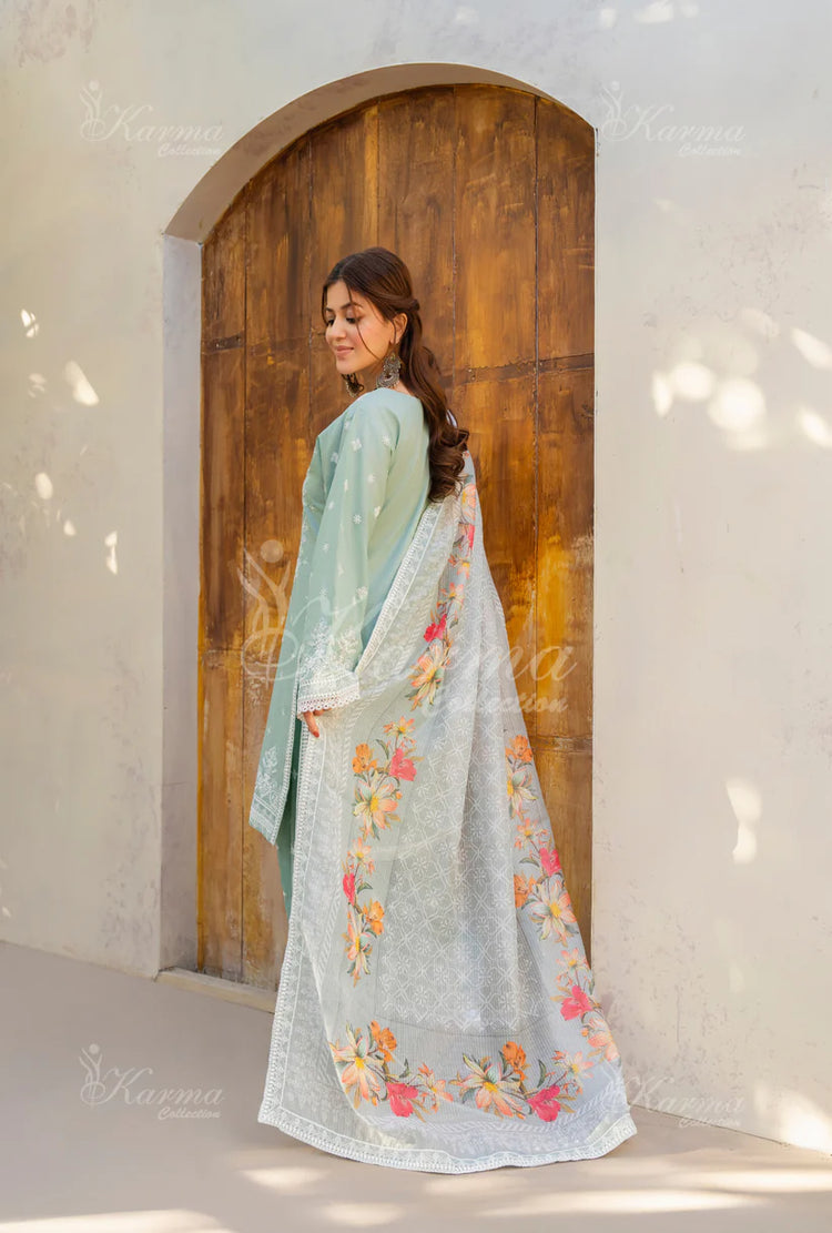 JAFA BY KARMA STITCHED {KC-1444 SAGE GREEN}