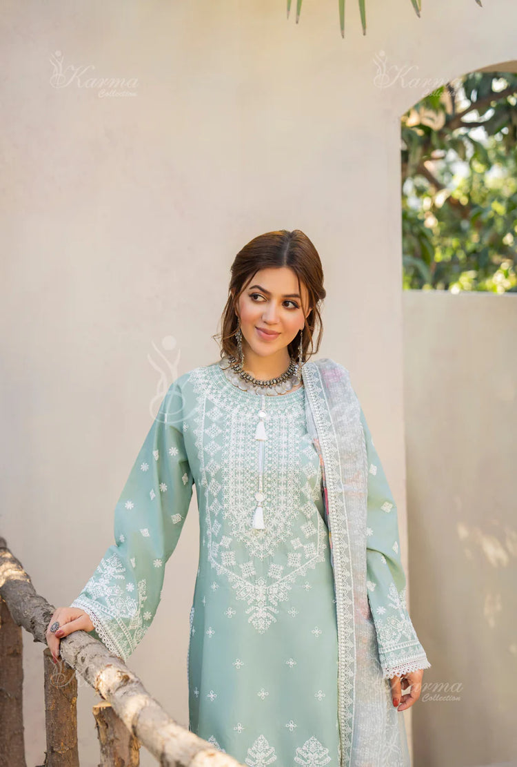 JAFA BY KARMA STITCHED {KC-1444 SAGE GREEN}