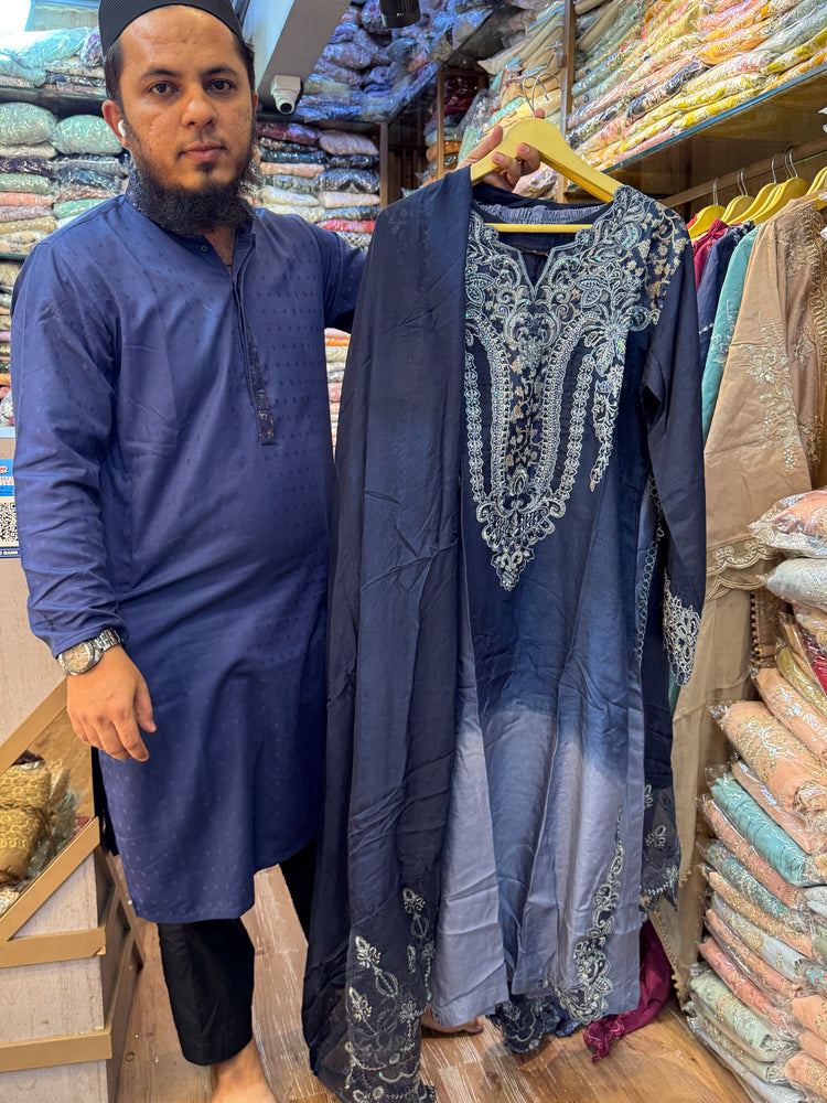 ZOYA AHMED AAMNA FAISAL STITCHED LAWN D-05 (B)