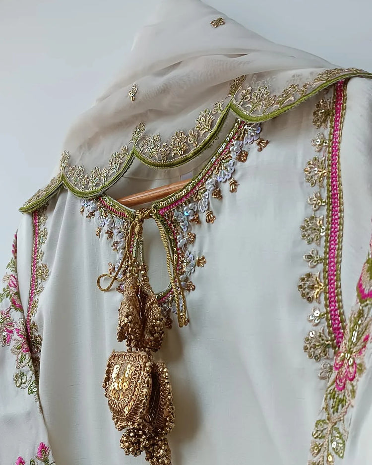 AIZAH PREMIUM PRET / OFF WHITE -01