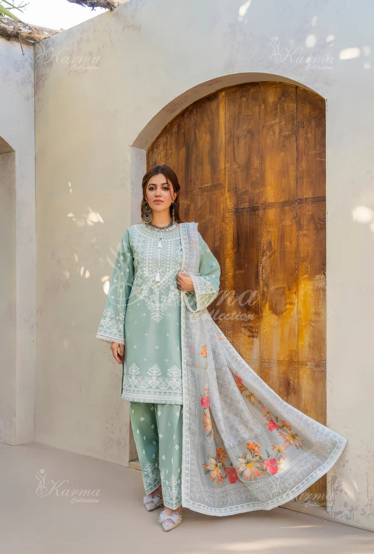 JAFA BY KARMA STITCHED {KC-1444 SAGE GREEN}