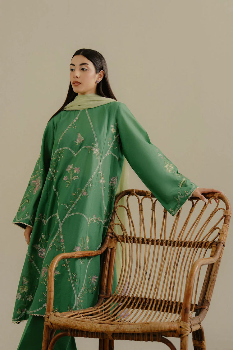 COCO BY ZARA SHAHJAHAN UN-STITCHED 3PC | Tara-8B