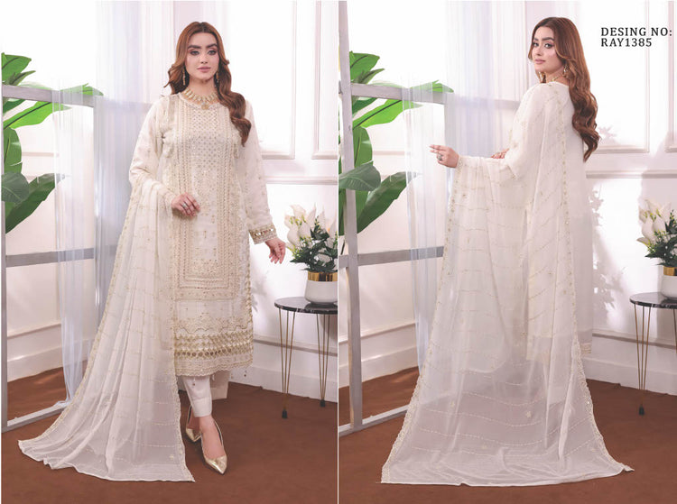 OMAHA BY BIN HAMEED SEM-STITCHED | RAY1385