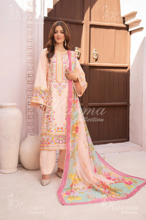 KARMA NAQSH- HOT PINK