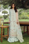 QALAMKAR FESTIVE UN-STICHED 3PC| PS-02