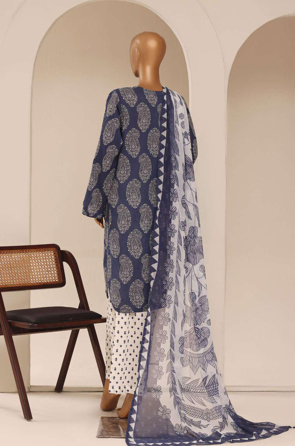 SADABAHAR RAYA EMBROIDERED-D 04