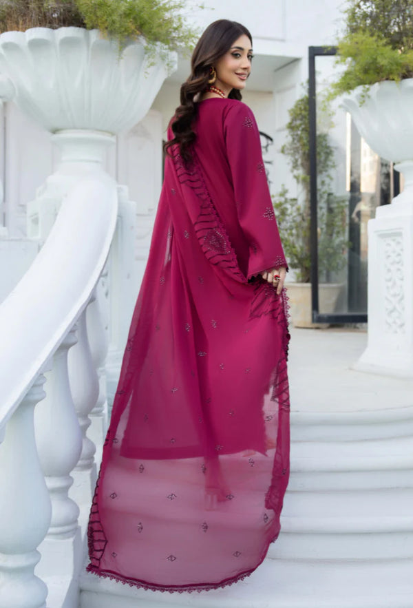 AVIVA BY HUMDUM UN-STITCHED 3PC | D-05
