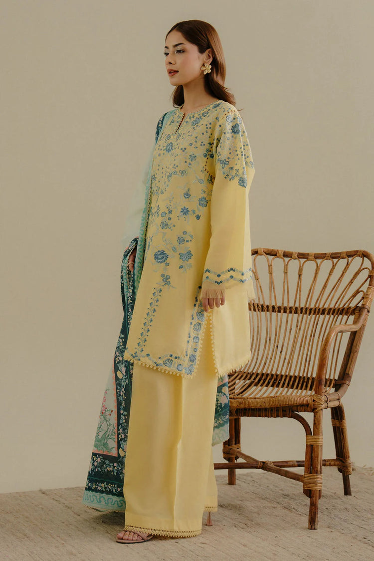 COCO BY ZARA SHAHJAHAN UN-STITCHED 3PC | VELIN-7B