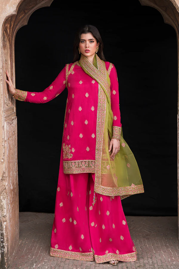 ZARIA FESTIVE PRET- CELESTE