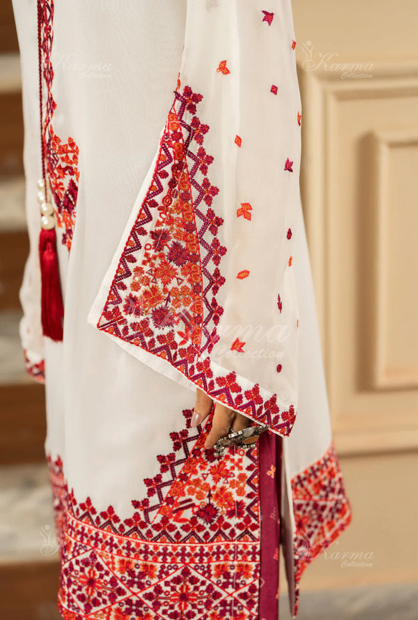 ROOHI KARMA- Crimson Red