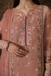 QLINEKARI BY QALAMKAR UN-STITCHED 3PC | LM-03 LUAN