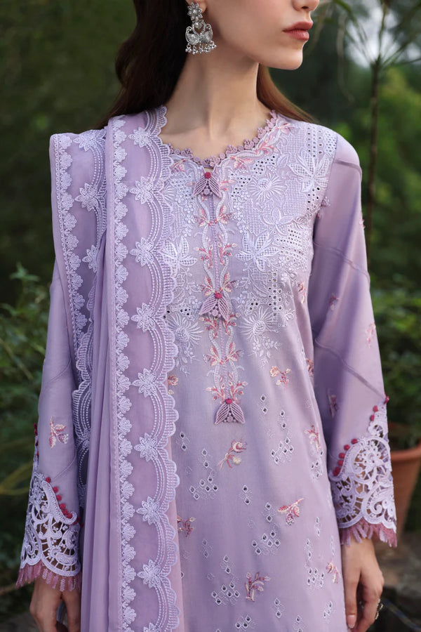 QLINEKARI BY QALAMKAR UN-STITCHED 3PC | LM-14 MAEVE