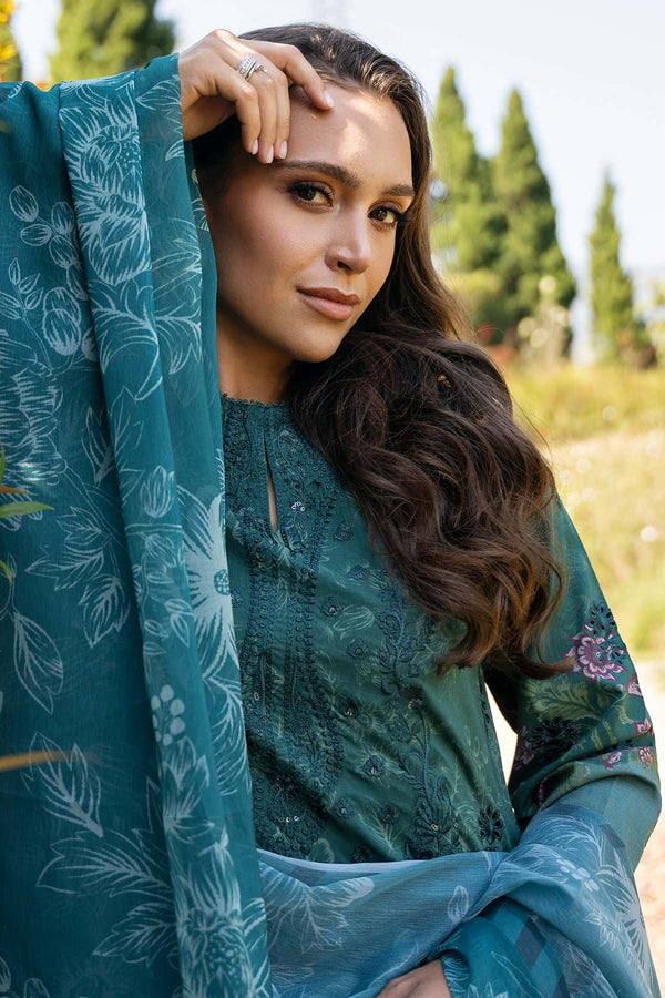 DAMASK BY AFROZEH LUXURY LAWN | Opaline A