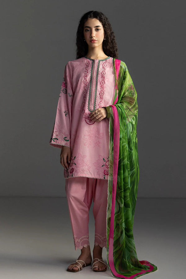 COCO BY ZARA SHAHJAHAN UN-STITCHED 3PC | 02 A