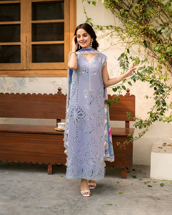 AASHIYANA BY ROHEENAZ UN-STITCHED 3PC | Komal