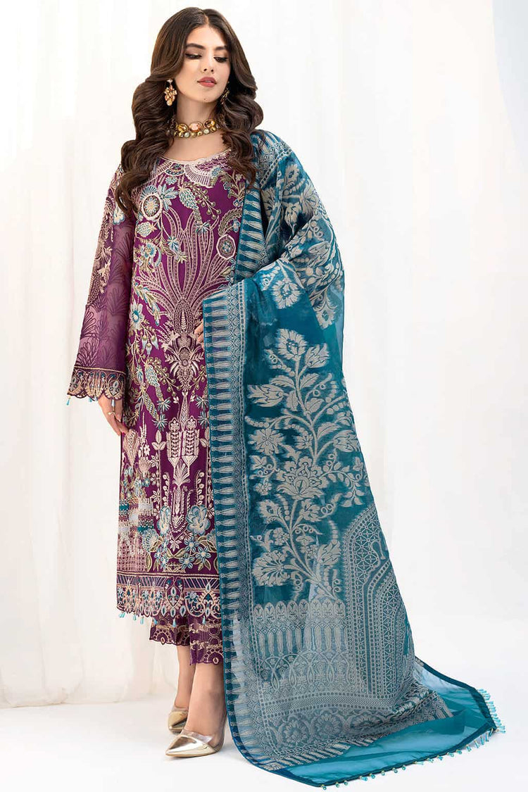 CHEVRON BY RAMSHA CHIFFON -A-611